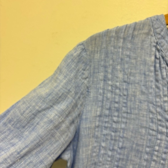 Saint Tropez West 100% Linen Top - Picture 2 of 11